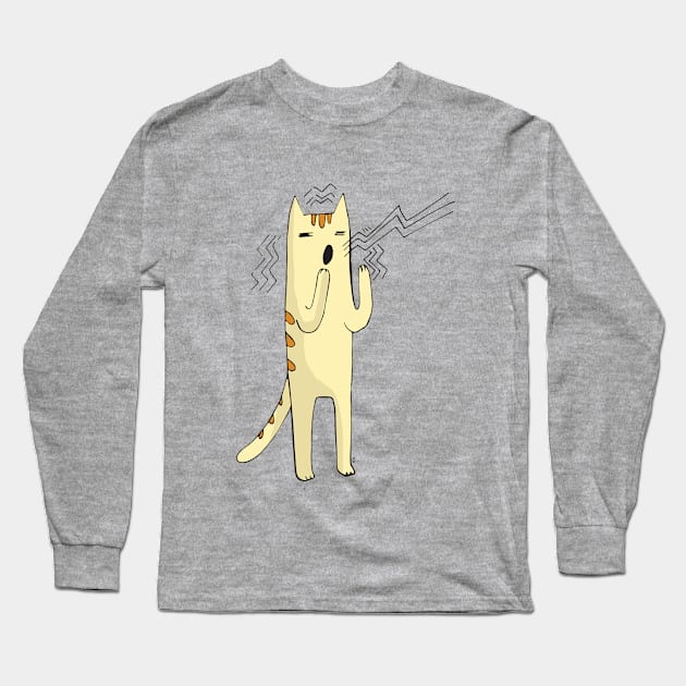 shout! shout! Long Sleeve T-Shirt by CaraGiannone